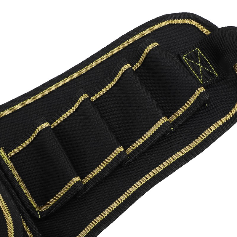Side Tool Belt Pouch Canvas Multifunctional Waterproof 30kg Load Capacity