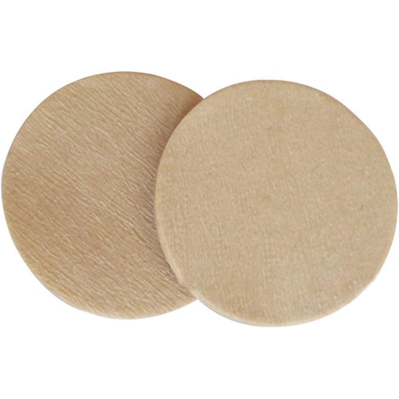 100Pcs Coffee Filter,Round Home Office Cafe Coffee Filter Paper Moka