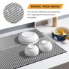 Silicone Dish Drying Mat For Kitchen Counter,Dish Drying Mats For
