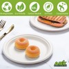 Ask Packaging 100% Compostable (7 Inch / 100-Pack) Heavy-Duty Eco-Friendly