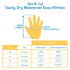 Jan & Jul Waterproof Stay On Mittens for Babies, Toddlers