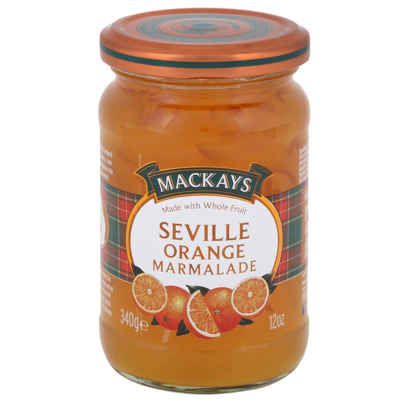 Mackays Natural Fruit Seville Orange Marmalade (340g)