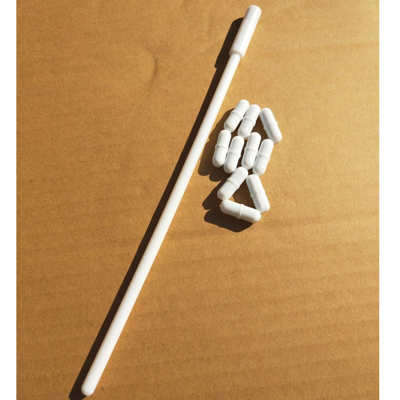 Juego de 11 barras de agitador magnéticas de 2,54 cm