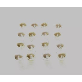 Unbranded Christmas Mini Ornaments Non Shatter 1", 25mm Balls Shiny Silver and Gold