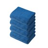 CBJAPAN Carari Plus Face Towel, 3.3x Water Absorbency Microfiber, Blue,