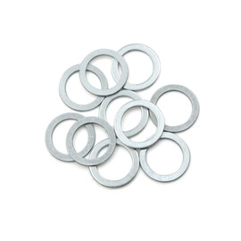 Partuto 10pcs Oil Crush Washers Drain Plug Gaskets 20mm ID. 28mm OD. Replacement
