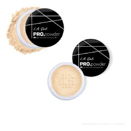 Polvo Suelto Matificante Pro Hd Powder Banana LA Girl Setting Loose Powder Banana Yellow