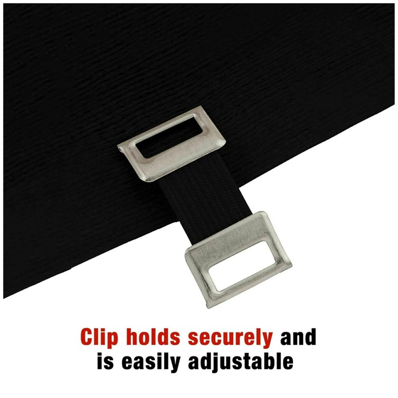 ACE Brand 3 Inch Elastic Bandage with with Clips, Black,