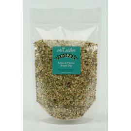 s.a.l.t sisters Salsa di Parma Bread Dip - Value Size Bold Italian Herb & Spice Blend for Extra Virgin Olive Oil Dipping - Versatile Use for Rubs and Dressings, 16 oz