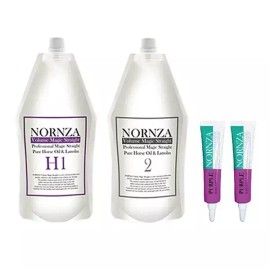 NORNZA (NORNZA)노른자 볼륨매직약 스트레이트 파마 H400 헤어앰플 퍼플2개 NORNZA Volume Magic Straight Perm H400 Hair Ampoule Purple 2pcs [H400 1 pack 400g + 2 packs 400g]