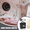 Silent Quartz Clock Movement Kit Long Shaft for 12-14mm Dial,