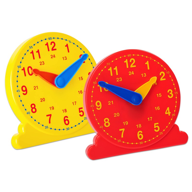 Betzold - Learning Clock, Diameter 13 cm - Maths Working