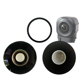 Lente de cristal frontal de repuesto Compatible para pieza de reparación de cámara 360 X2 X R RS 1 Uds(RS 1INCH LENS 1PCS)