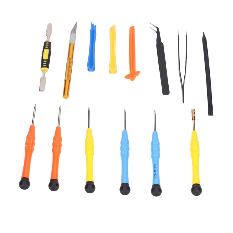 Phone Repair Tools Kit ABS Alloy Steel 14 in 1