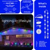 Enbrighten Vibe Eternity Permanent Outdoor Lights Extension Only, 16.5ft with