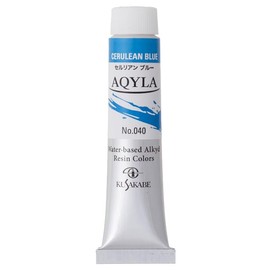 Kusakabe 365040 Acrylic Paint, Akyra NAQ6-040, Cerulean Blue, 0.7 fl oz (20 ml)