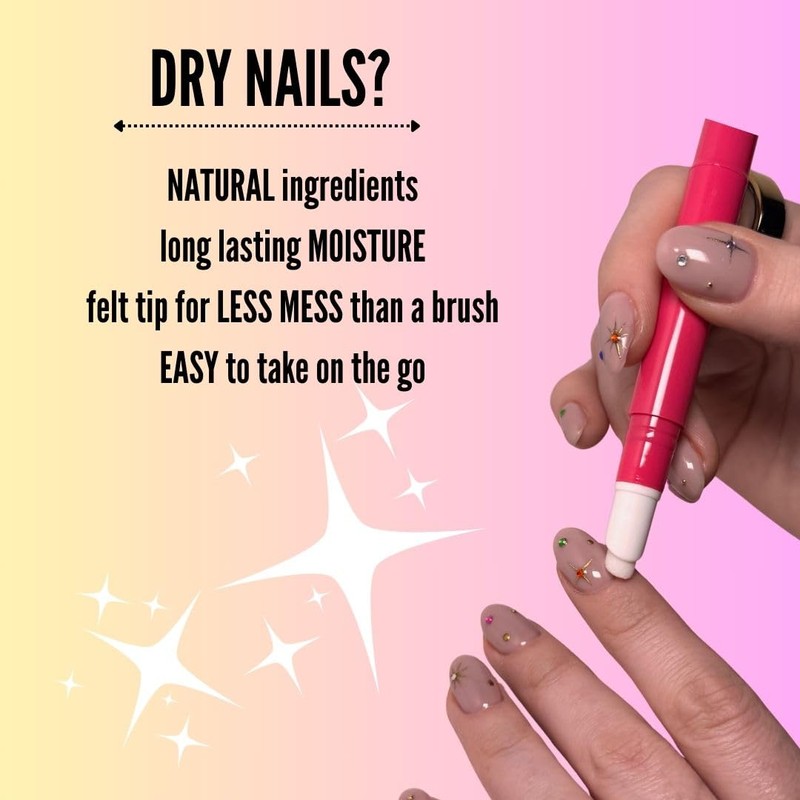 Cuticle Oil Pen (Light Pink, 2 ml)