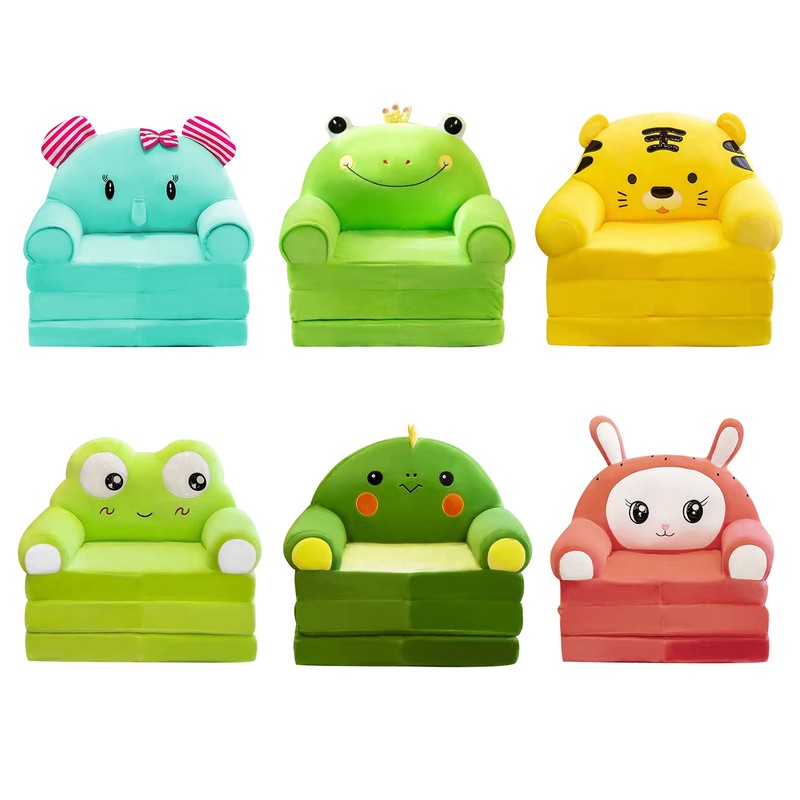 2 in 1 Foldable Sofa Cartoon Sofa for Kids