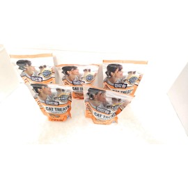 Heart to Tail Chicken Flavored Cat Treats Crunchy Outside Creamy Inside 5-Pack