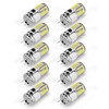 10 Pack G4 LED Bulb 12V AC/DC, JC Bi-Pin Base
