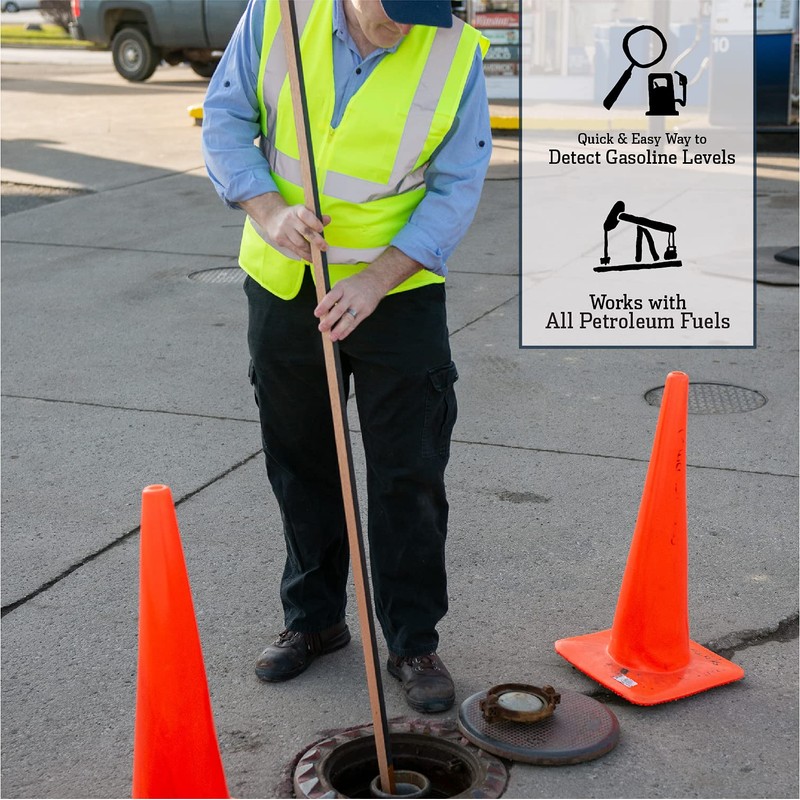 Gasoila Gas Gauging Paste, 2.5 oz Jar - Instantly Detects