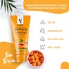 NutriGlow NATURAL'S Advanced Pro Formula Papaya Sunscreen SPF 50, No