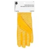 Dritz Machine Grip, Yellow, Large, 1 Pair Quilting Gloves, 2