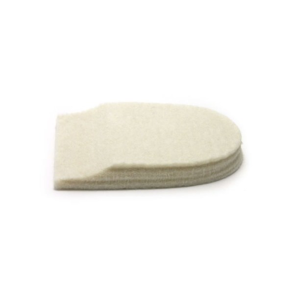Dr. Jills New Felt Heel Cushion Pad 1/2" with adhesive