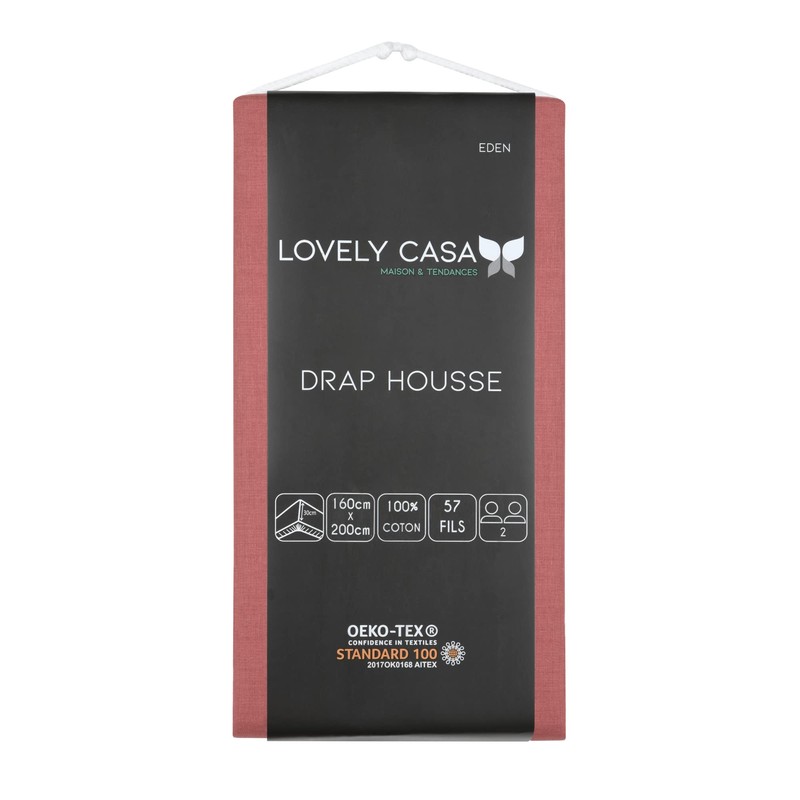 Lovely Casa - Fitted Sheet - Size 160 x 200