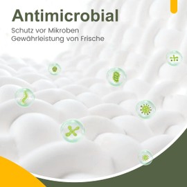 Fairpeak Cushion Cover 40 x 80 cm, Pack of 2, Pillowcase 40 x 80 cm with Zip, Luxury Hotel Quality, Breathable, Soft, Machine Washable