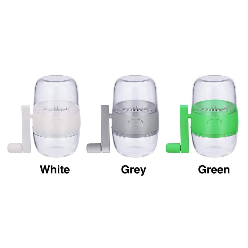 Nut Chopper, Portable Manual Nut Grinder with Hand Crank For