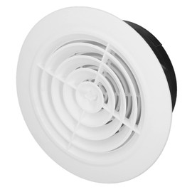 Adjustable Air Exhaust Cover, Round Vent Cover Knob Adjustment Wall or Ceiling Mounting for Bathroom for Kitchen (12)