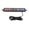 LED Scrolling Sign 12x72 Pixels 230x50mm Bluetooth APP Programmable LED