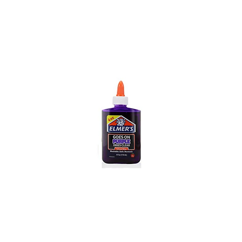 Elmer’s Disappearing Purple Liquid School Glue, 4-Ounces, 1 Count