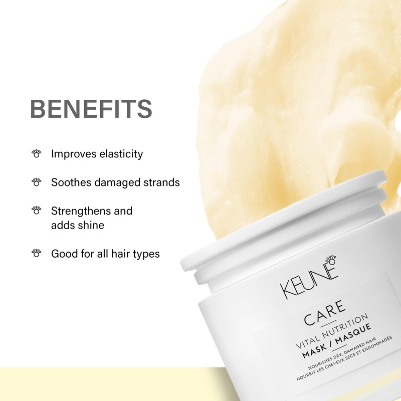 Keune Care Vital Nutrition Mask, Deep Moisturizing & Restorative Treatment
