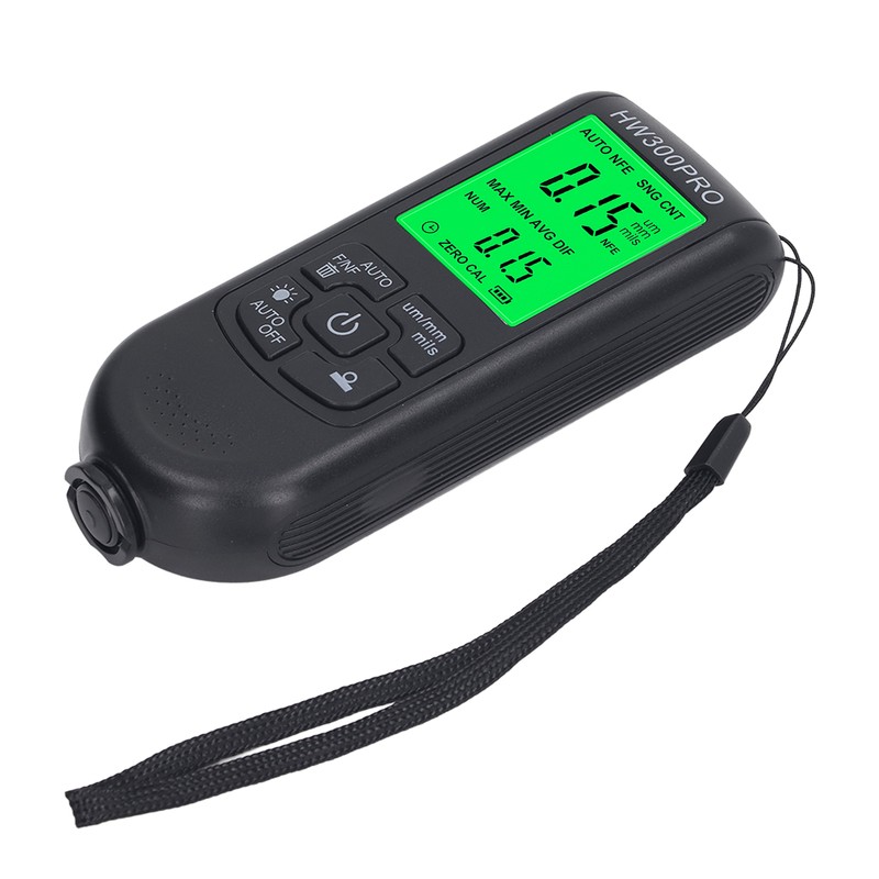 Coating Thickness Gauge High Accuracy Paint Depth Gauge Meter Antislip