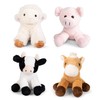 Living Nature Little Farm Animals Plush Collection