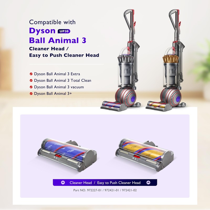 UP30 Soleplate Felt Strips Compatible with Dyson Ball Animal 3