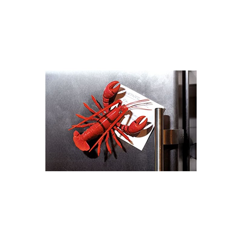 moses. Nodding Metal Kitchen Magnetic Lobster Decorative Magnet for Red,