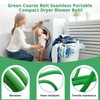 Seamless Green Coarse Belt Seamless Portable Compact Dryer Fan Belt