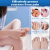 20 Pcs Protector para Dedos de Los Pies, Protector de