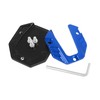 Universal Motorcycle Kickstand Foot Side Stand Extension Pad Replacement for