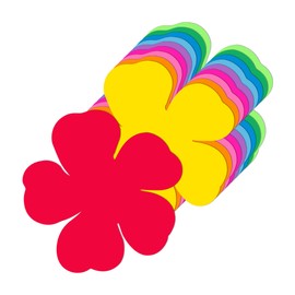 Hygloss Flower Shape Paper Cut-Outs for Arts & Crafts-Many Creative Uses-Classroom Activities-5 Inches- Assorted Vibrant Colors 240 Pcs