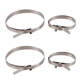 Binxind Vehicle Car Constant Velocity CV Joint Boot Clamp Clip Fastener 4 Pcs