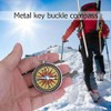 ARFUKA 2pcs Portable Compass Mini Orienteering Compass Pocket Hiking Compasses