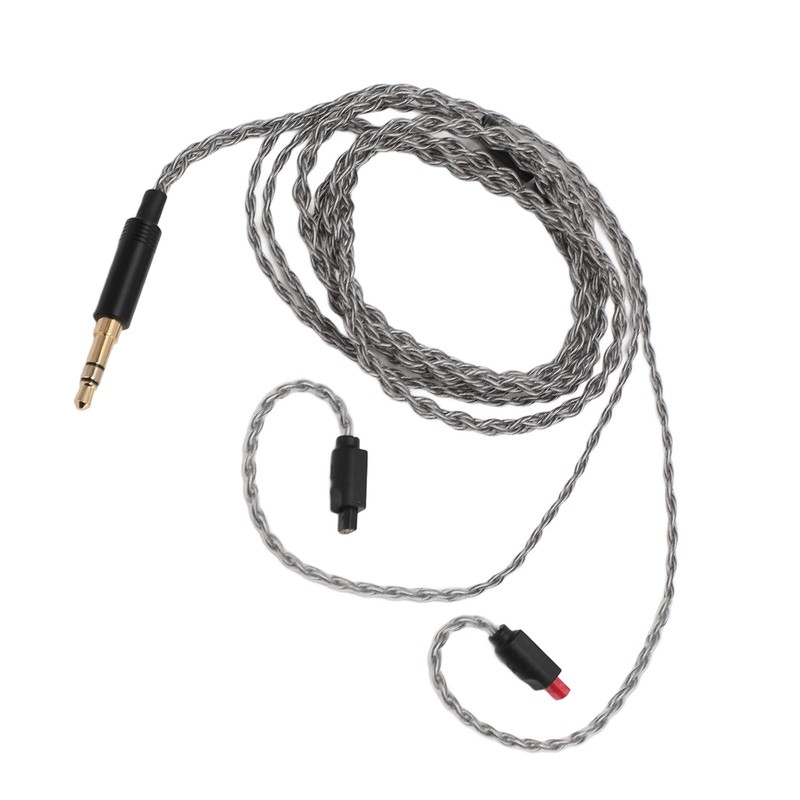 Headphone Cable 4 Strands Silver Plated Copper Anti Stangling 3.5MM