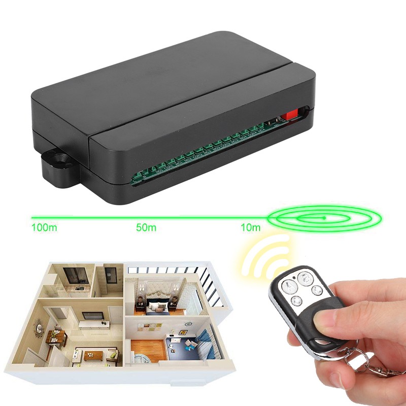 Wide Voltage Four Ways Light Remote Control Switch AC Long