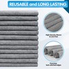 FIXSMITH Grey Microfiber Cleaning Cloth -Pack of 12, Highly Absorbent