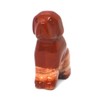 Red Jasper Dog, Stoned Animal Dog, Gemstone Animal Jasper Red