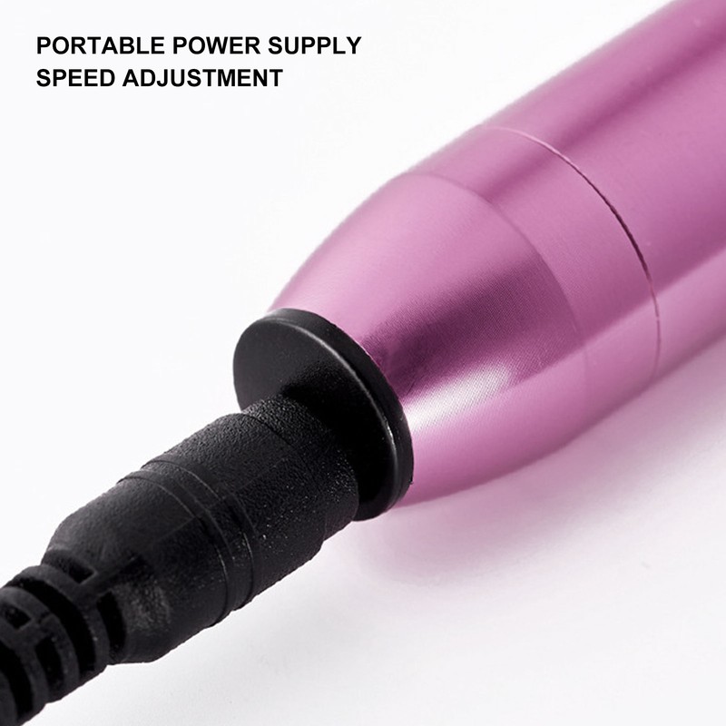 Nail Drill Pen Aluminium Alloy Nail Grinding Machine Electric Polishing